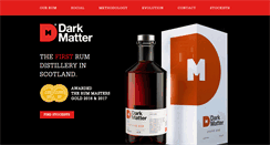 Desktop Screenshot of darkmatterdistillers.com